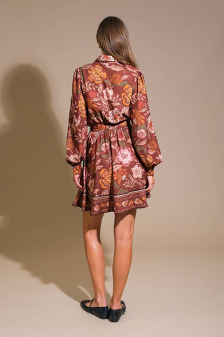 DESERT DAWN WOVEN MINI DRESS - By Baano