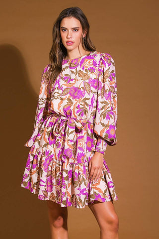 BLISSFUL STROLLS WOVEN MINI DRESS - By Baano