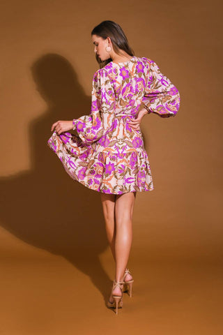 BLISSFUL STROLLS WOVEN MINI DRESS - By Baano