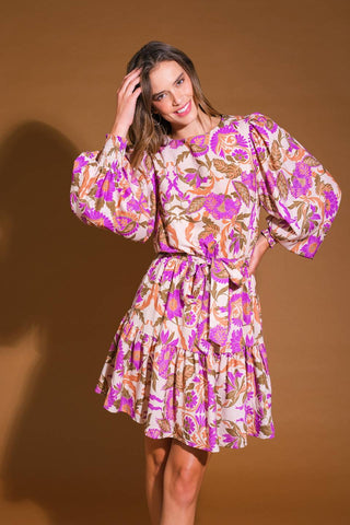 BLISSFUL STROLLS WOVEN MINI DRESS - By Baano