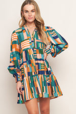 EFFORTLESS SELECTION WOVEN MINI DRESS - By Baano