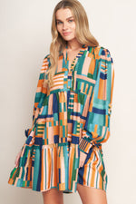 EFFORTLESS SELECTION WOVEN MINI DRESS - By Baano