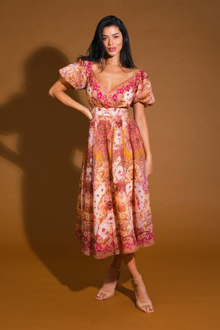 FOR GOOD WOVEN MIDI DRESS - By Baano