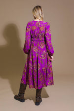 ELEGANTLY ELEVATED WOVEN MIDI DRESS - By Baano