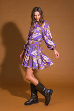 URBAN OASIS WOVEN MINI DRESS - By Baano