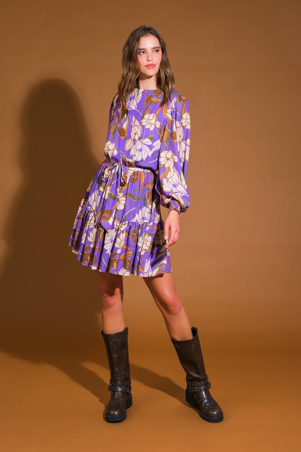 URBAN OASIS WOVEN MINI DRESS - By Baano