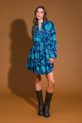 EMPHATICALLY ADORABLE WOVEN MINI DRESS - By Baano