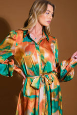 WANNA BE LOVED WOVEN MIDI DRESS - By Baano