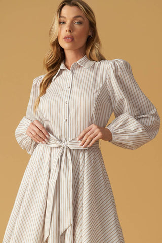 BEAUTY & STYLE WOVEN MINI DRESS - By Baano