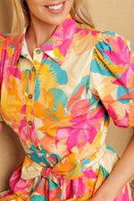 SWEET SOIREE WOVEN MIDI DRESS - By Baano