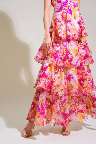 PARADISE PALMS WOVEN MAXI DRESS - By Baano