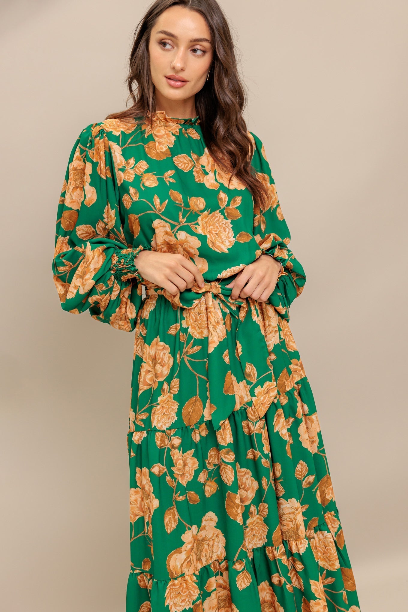 SONGS ABOUT YOU WOVEN MIDI DRESS - By Baano