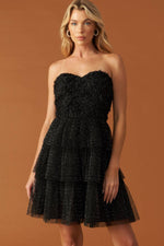 ONE THING AT A TIME WOVEN MINI DRESS - By Baano