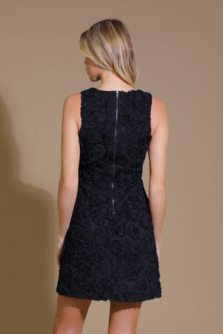 LOVE SWEPT WOVEN MINI DRESS - By Baano