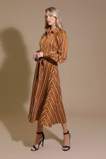 FOREVER YOUR GIRL WOVEN MIDI DRESS - By Baano