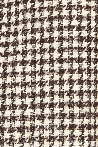 ELEGANT CHECK TWEED MINI DRESS - By Baano