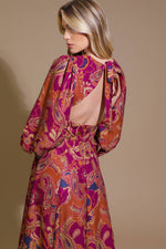 FOREVERMORE WOVEN MIDI DRESS - By Baano