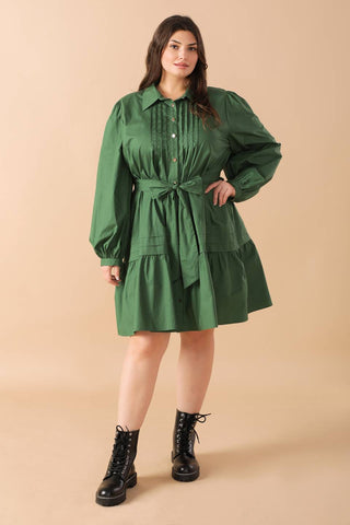 AESTHETIC POSE WOVEN MINI DRESS - By Baano