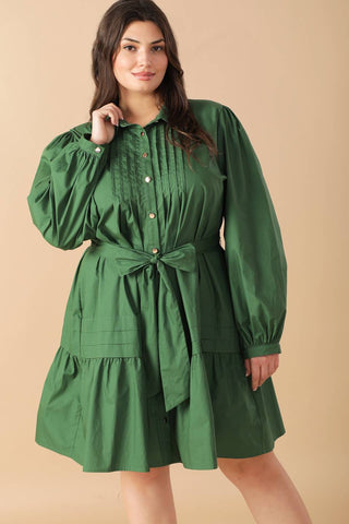 AESTHETIC POSE WOVEN MINI DRESS - By Baano