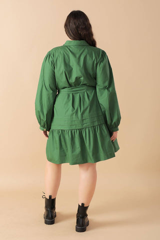 AESTHETIC POSE WOVEN MINI DRESS - By Baano