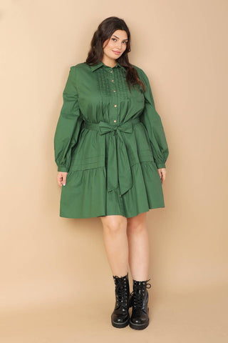 AESTHETIC POSE WOVEN MINI DRESS - By Baano