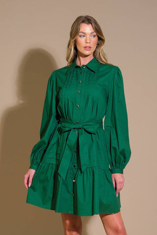 AESTHETIC POSE WOVEN MINI DRESS - By Baano