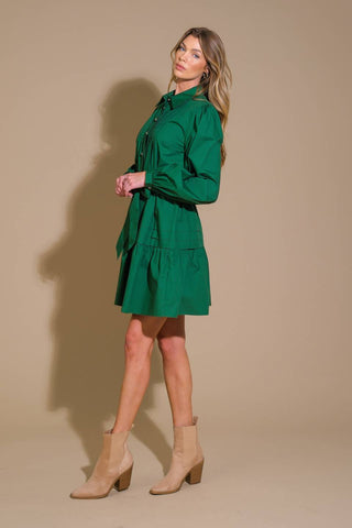 AESTHETIC POSE WOVEN MINI DRESS - By Baano
