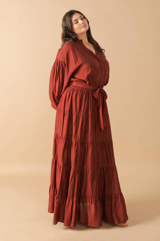 PERFECT POTENTIAL WOVEN MAXI DRESS - By Baano