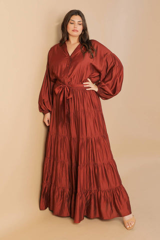 PERFECT POTENTIAL WOVEN MAXI DRESS - By Baano