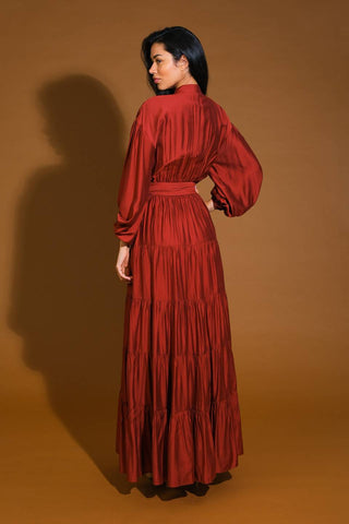 PERFECT POTENTIAL WOVEN MAXI DRESS - By Baano