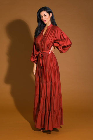 PERFECT POTENTIAL WOVEN MAXI DRESS - By Baano