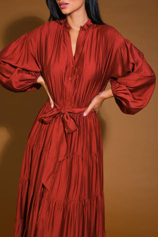 PERFECT POTENTIAL WOVEN MAXI DRESS - By Baano