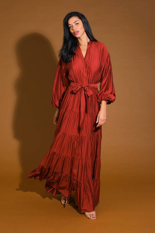 PERFECT POTENTIAL WOVEN MAXI DRESS - By Baano