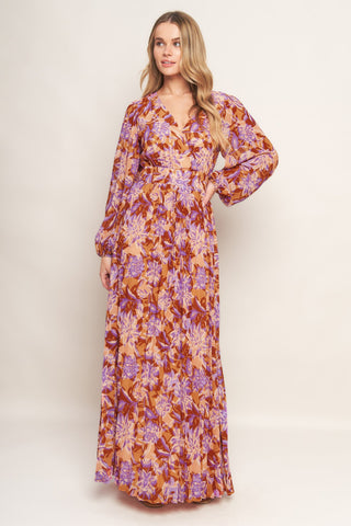 HEIGHT OF LOVE WOVEN MAXI DRESS - By Baano