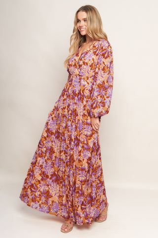HEIGHT OF LOVE WOVEN MAXI DRESS - By Baano