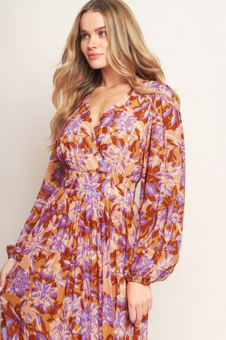 HEIGHT OF LOVE WOVEN MAXI DRESS - By Baano