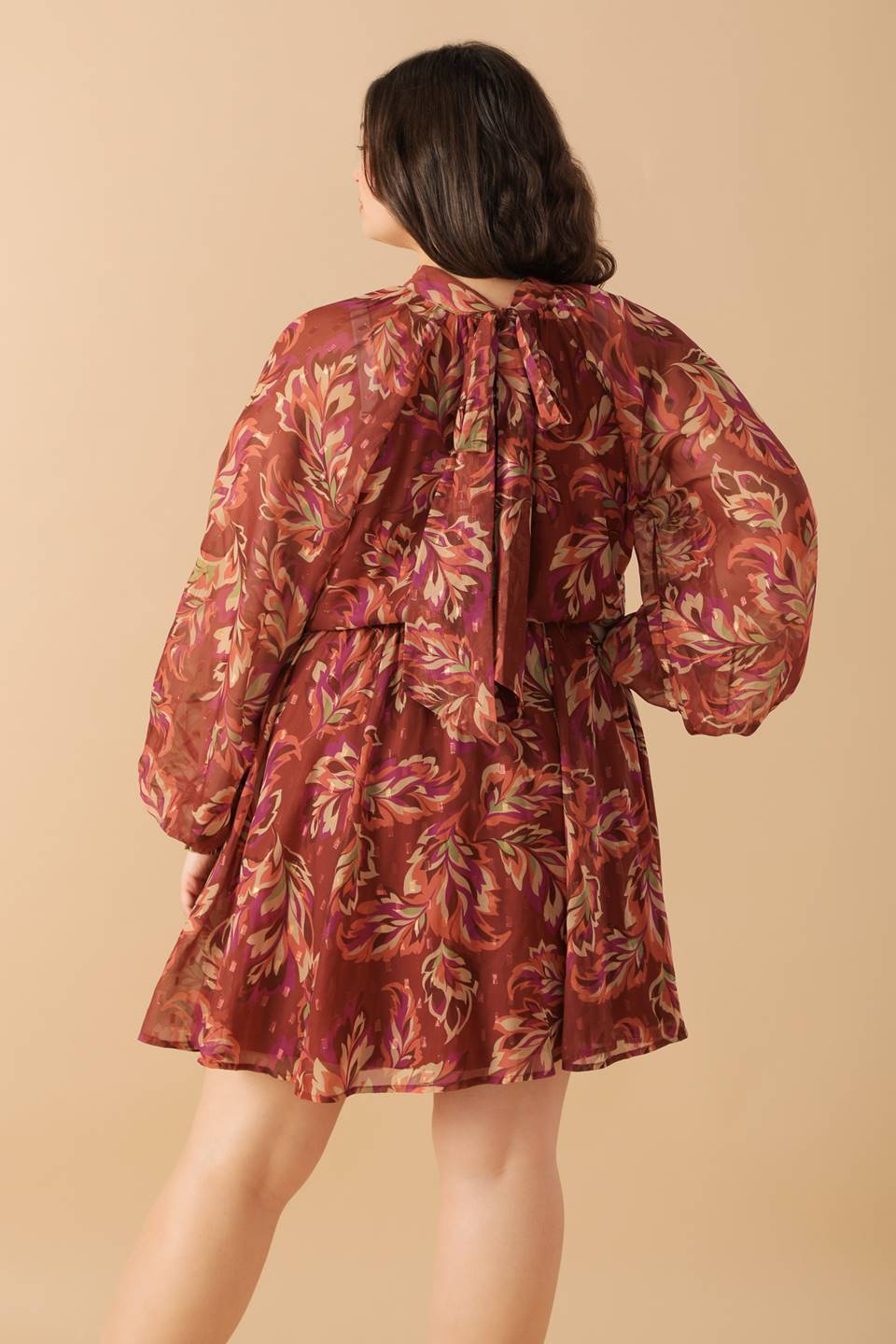 ARTISTIC ESSENCE WOVEN MINI DRESS - By Baano