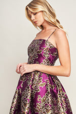 ALONG THE WAY WOVEN MIDI DRESS Flying Tomato