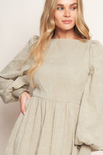 NEBULA NIGHTS WOVEN MIDI DRESS - By Baano