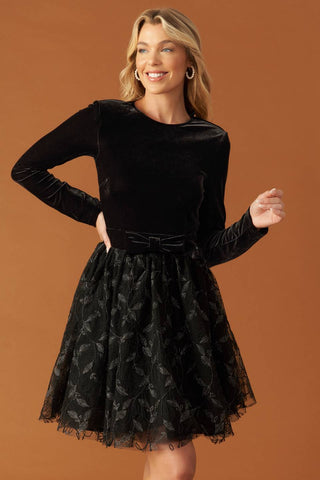 CAFÉ CONVERSATION WOVEN MINI DRESS - By Baano