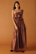 FIND THE ANSWER WOVEN MAXI DRESS - By Baano