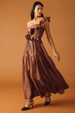 FIND THE ANSWER WOVEN MAXI DRESS - By Baano