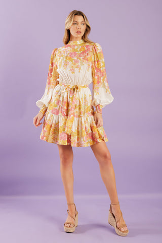 GO GET IT PINK WOVEN MINI DRESS - By Baano