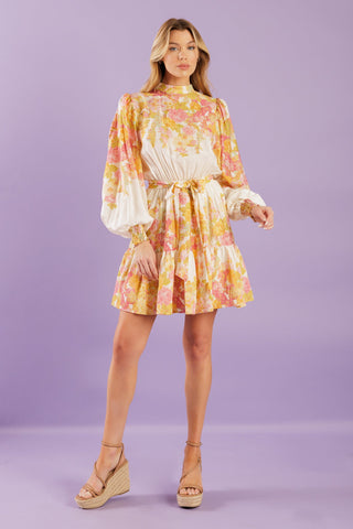 GO GET IT PINK WOVEN MINI DRESS - By Baano
