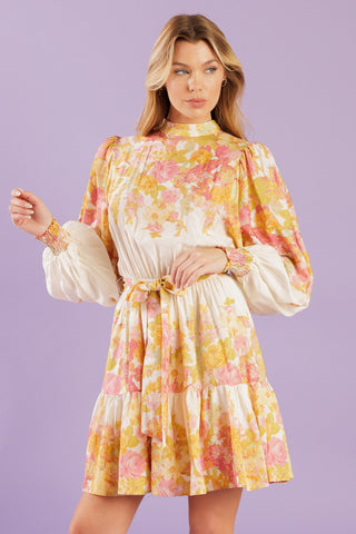 GO GET IT PINK WOVEN MINI DRESS - By Baano