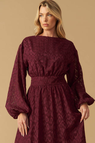 TOO GOOD TO BE TRUE WOVEN MIDI DRESS - By Baano