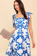 ADAIR PASSPORT TO THE SUN WOVEN MIDI DRESS - By Baano