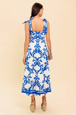 ADAIR PASSPORT TO THE SUN WOVEN MIDI DRESS - By Baano