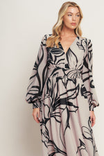 DANCING DEWDROPS WOVEN MAXI DRESS Flying Tomato