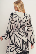 DANCING DEWDROPS WOVEN MAXI DRESS Flying Tomato